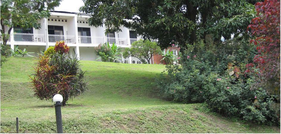 A compound view of Margherita hotel in Kasese, western Uganda